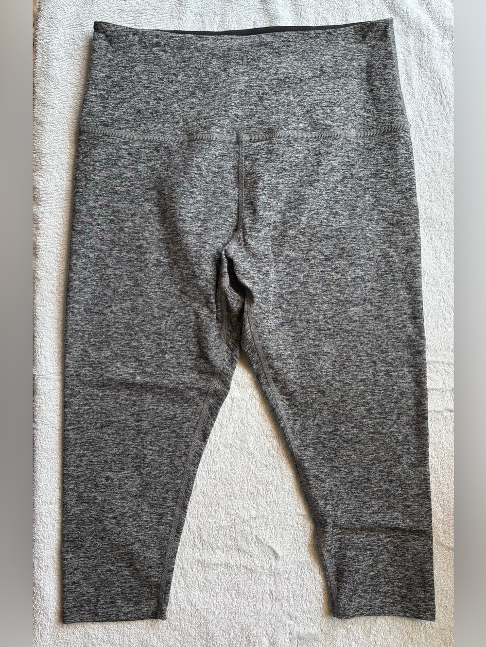Beyond Yoga Heather Gray High-Rise Leggings